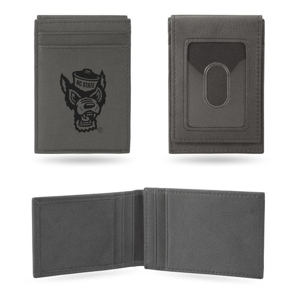 Grey Front Pocket Wallet With Tuffy